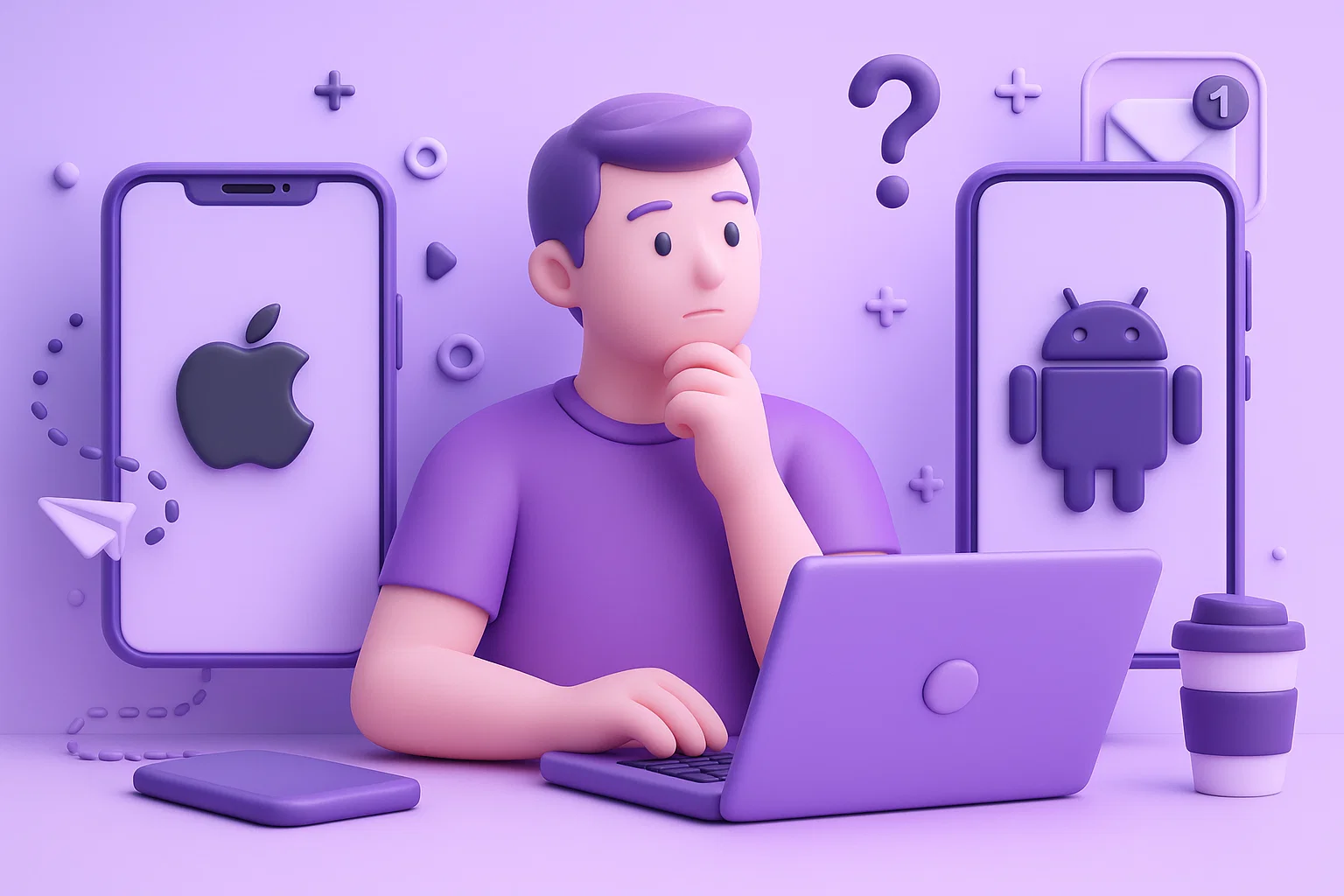 Сравнение нативной, кроссплатформенной и PWA-разработки мобильных приложений: преимущества, сценарии использования, как выбрать подходящий стек.